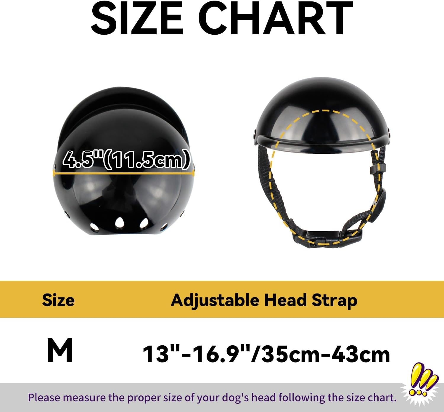 image:imageEnjoying Dog Helmets for ExtraSmall to Small Dogs Chihuahua Mixed Helmet Tiny to Small Dog Helmet Cat Hat for Outdoor Motorcycing Biking Travelling Exploring Adjustable SMedium Without Goggles